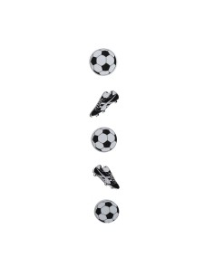 Guirnalda fútbol 5 piezas para decoración futbolística y deportes en escaparates