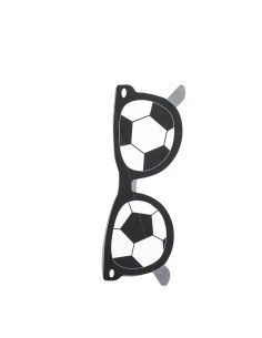 Gafas de sol topos pelota fútbol para decoración futbolística y deportes en escaparates