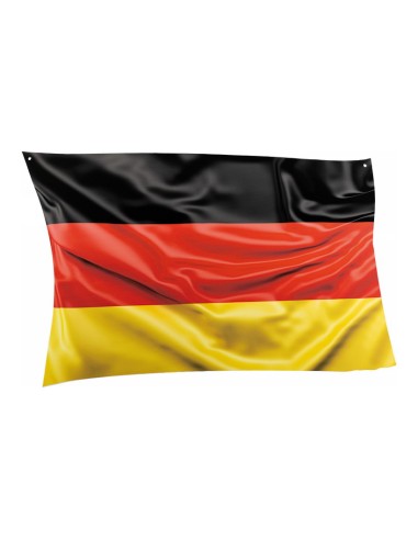 Bandera Alemana para decoración futbolística y deportes en escaparates