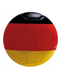 Pelota de fútbol alemana para decoración futbolística y deportes en escaparates