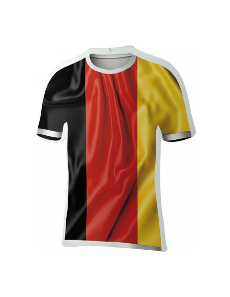 Camiseta de fútbol alemana para decoración futbolística y deportes en escaparates