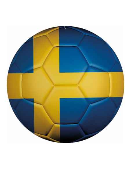 Pelota de fútbol de Suecia para decoración futbolística y deportes en escaparates