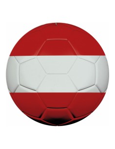 Pelota de fútbol de Aústria para decoración futbolística y deportes en escaparates