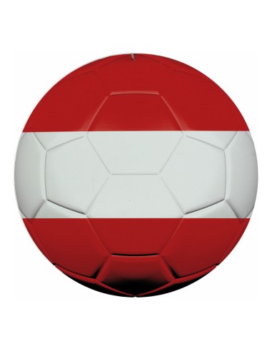 Pelota de fútbol de Aústria para decoración futbolística y deportes en escaparates