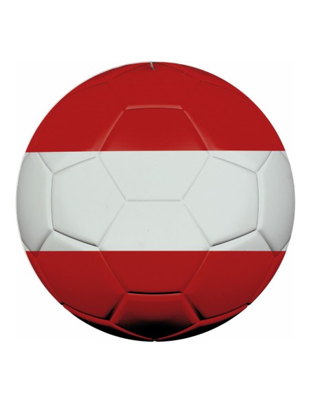 Pelota de fútbol de Aústria para decoración futbolística y deportes en escaparates