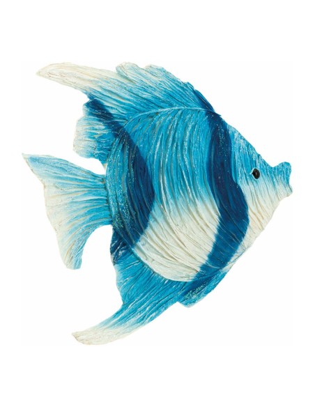 Pez tropical plano para la decoración de escaparates marítimos en tiendas