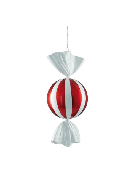 Caramelo para la decoración navideña de centros comerciales calles tiendas