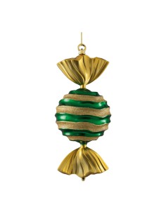 Caramelo para la decoración navideña de centros comerciales calles tiendas