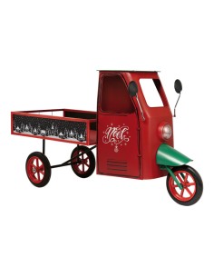 Triciclo reparto a motor para la decoración navideña de centros comerciales calles tiendas