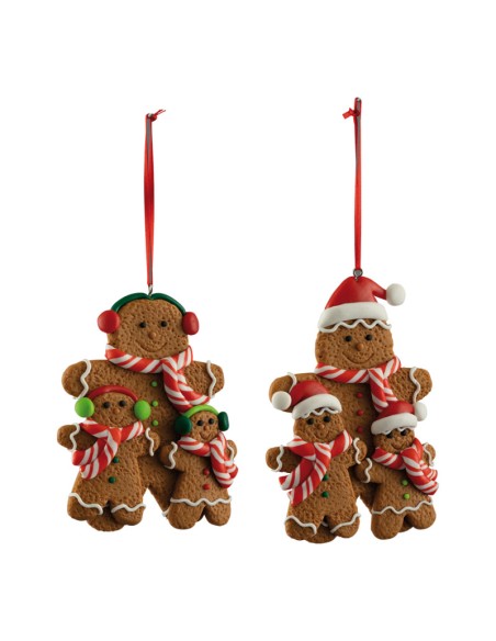 Adorno galleta jengibre para la decoración navideña de centros comerciales calles tiendas