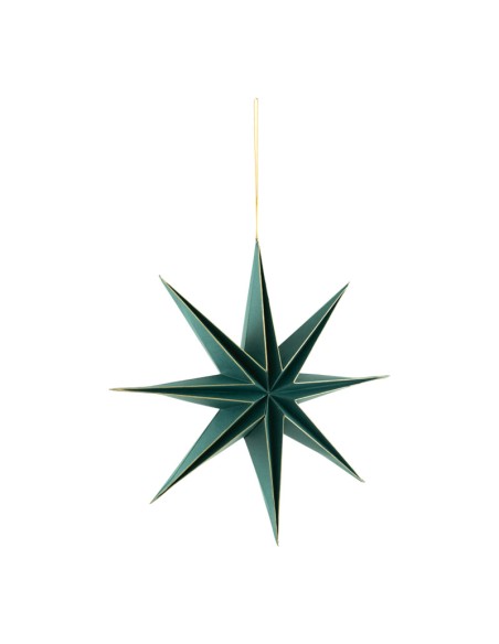 Estrella plegable para la decoración de centros comerciales calles y tiendas
