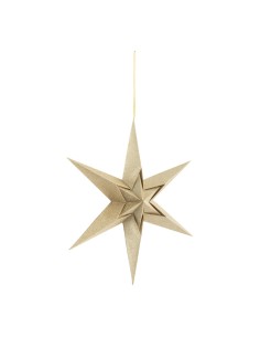Estrella plegable para la decoración de centros comerciales calles y tiendas