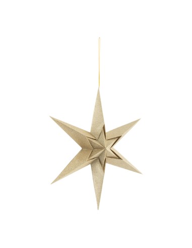 Estrella plegable para la decoración de centros comerciales calles y tiendas
