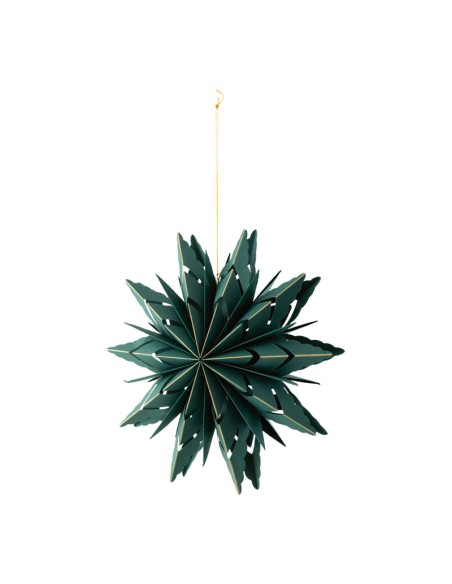 Estrella plegable para la decoración de centros comerciales calles y tiendas