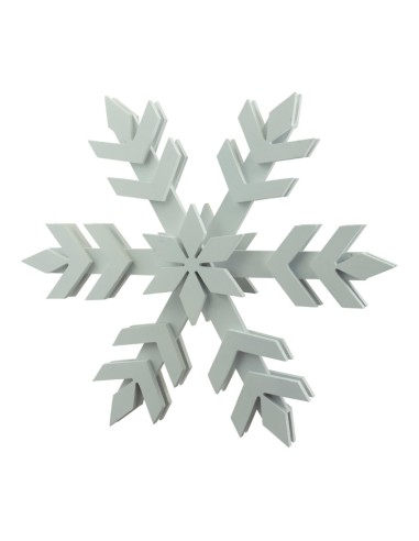 Copo de nieve Para escaparates de invierno en tiendas y centros comerciales