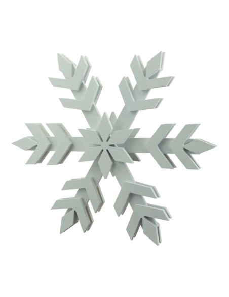 Copo de nieve Para escaparates de invierno en tiendas y centros comerciales