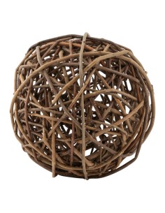 Bola de sauce para la decoración otoñal de escaparates y espacios