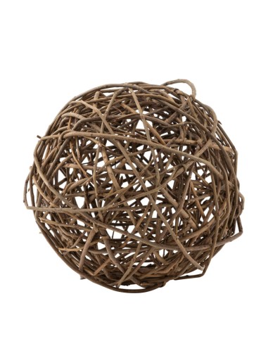 Bola de sauce para la decoración otoñal de escaparates y espacios
