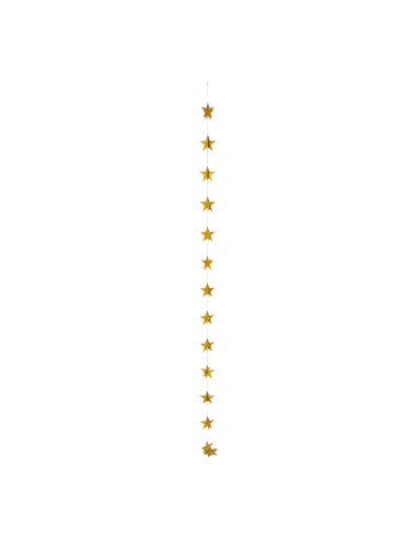 Guirnalda de estrellas para la decoración de centros comerciales calles y tiendas
