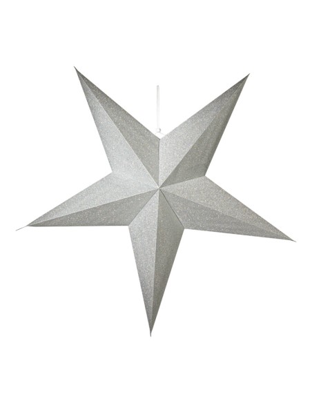 Estrella plegable para la decoración de centros comerciales calles y tiendas