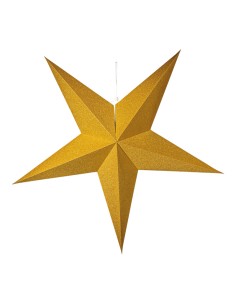 Estrella plegable para la decoración de centros comerciales calles y tiendas