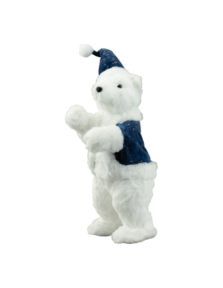Oso polar para decoración de escaparates en invierno