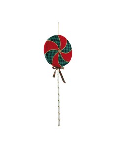 Piruleta para la decoración navideña de centros comerciales calles tiendas