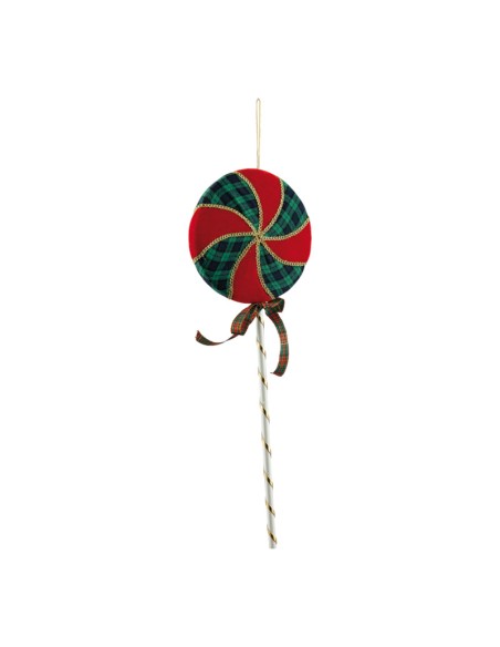 Piruleta para la decoración navideña de centros comerciales calles tiendas