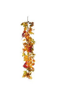 Guirnalda de hojas de arce Para decorar centros comerciales y escaparates en otoño