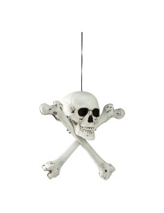 Cabeza de calavera para la fiesta de Halloween