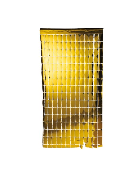 Cortina de aluminio para la decoración navideña de centros comerciales calles tiendas