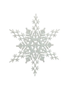 Copo de nieve Para escaparates de invierno en tiendas y centros comerciales