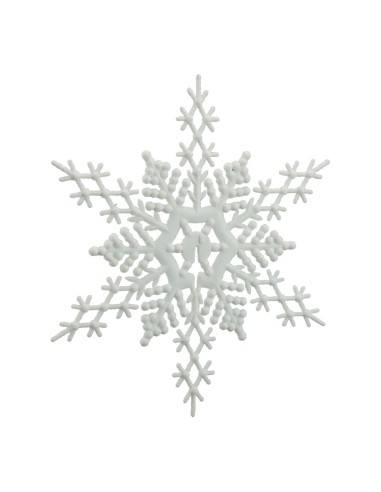 Copo de nieve Para escaparates de invierno en tiendas y centros comerciales