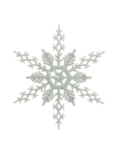 Copo de nieve Para escaparates de invierno en tiendas y centros comerciales