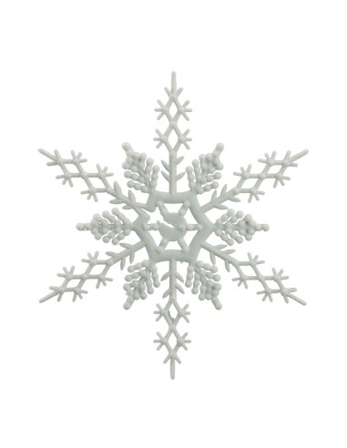 Copo de nieve Para escaparates de invierno en tiendas y centros comerciales
