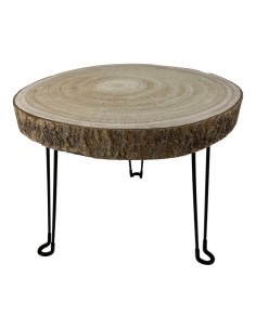 Mesa baja para la decoración otoñal de escaparates y espacios