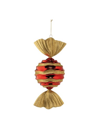 Caramelo para la decoración navideña de centros comerciales calles tiendas