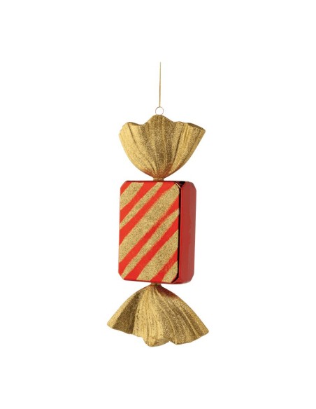 Caramelo para la decoración navideña de centros comerciales calles tiendas