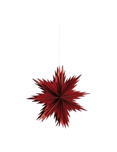 Estrella 3D para la decoración de centros comerciales calles y tiendas