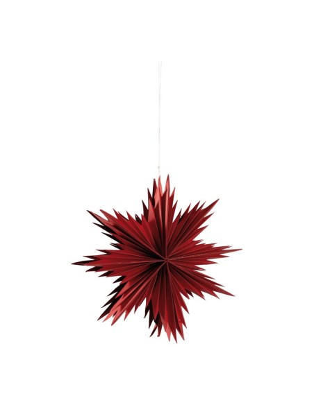 Estrella 3D para la decoración de centros comerciales calles y tiendas
