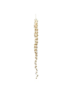 Carambano de perlas para escaparates y ambiente invernal