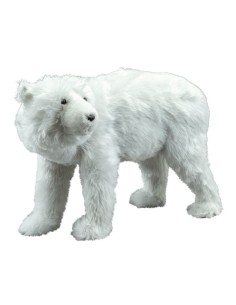 Oso polar para decoración de escaparates en invierno