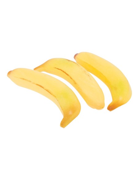 Imitación de plátano-banana para fruterías y la decoración de escaparates de tiendas o comercios