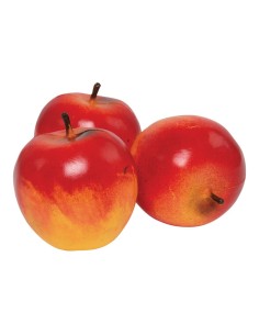Imitación de manzanas fuji para fruterías y la decoración de escaparates de tiendas o comercios 2