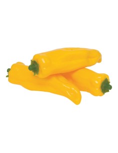 Imitación de pimientos italianos para fruterías y la decoración de escaparates de tiendas o comercios 2