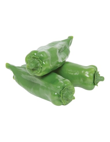 Imitación de pimientos italianos para fruterías y la decoración de escaparates de tiendas o comercios