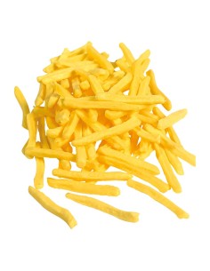 Imitación de patatas fritas para charcuterías y la decoración de escaparates de tiendas 2