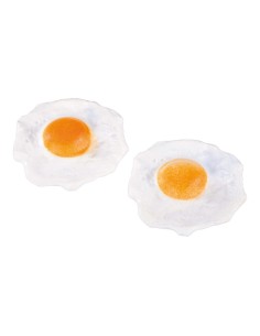 Imitación de huevos fritos para queserías y charcuterías y escaparates de tiendas 2