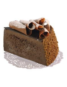 Imitación de trozo de pastel de chocolate para panaderías pastelerías y escaparates de tiendas 2