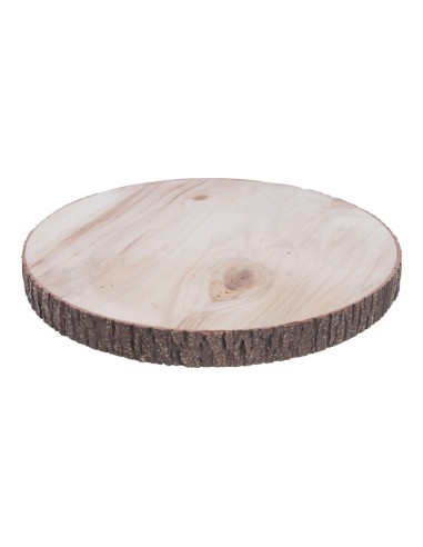 Disco de madera para la decoración otoñal de escaparates y espacios